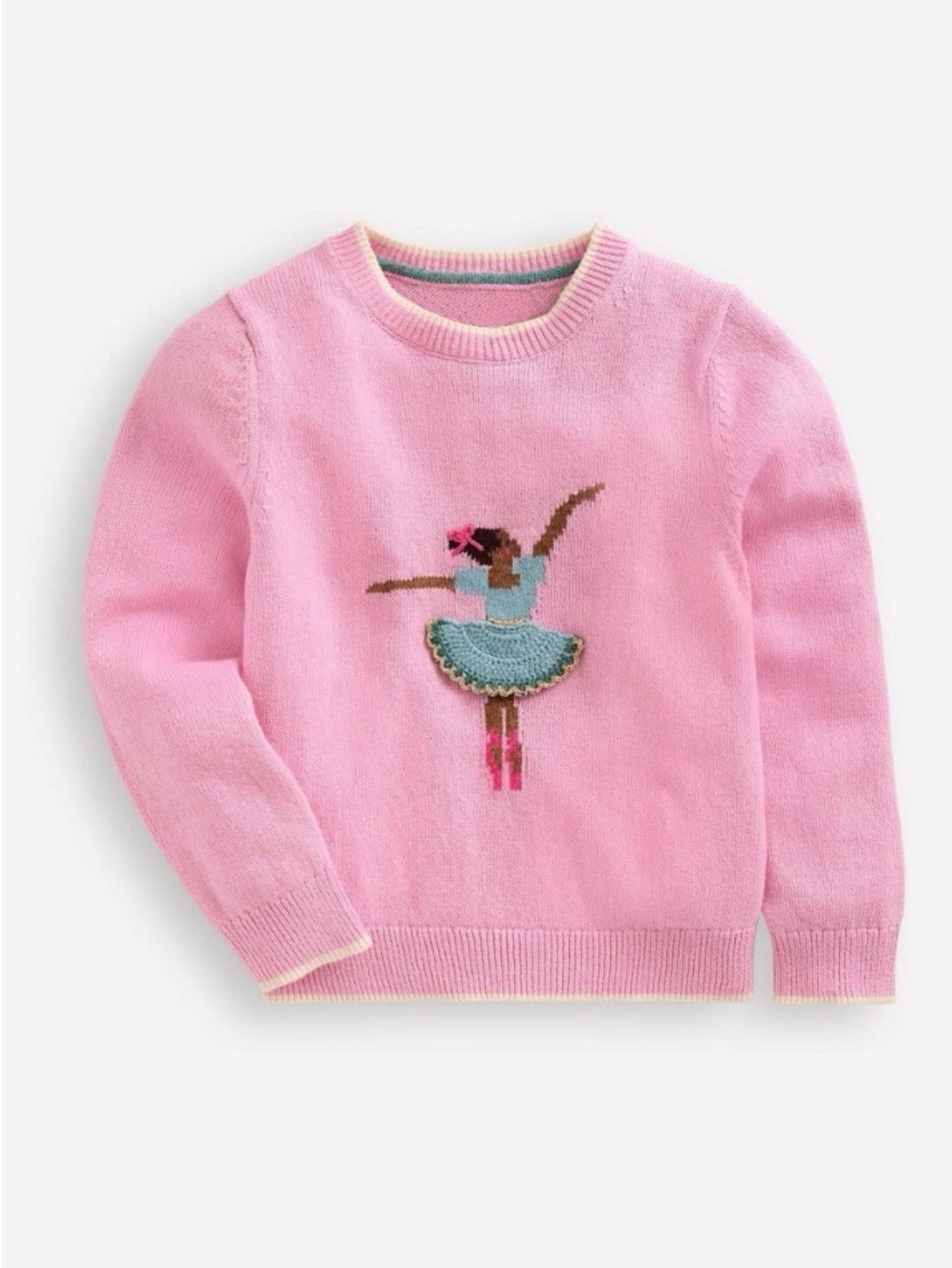 Mini Boden Pink Ballerina Sweater 11-12Y